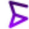 Эмодзи Alphabet purple