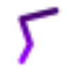 Эмодзи Alphabet purple