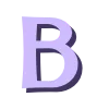Эмодзи Фиолетовый шрифт