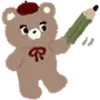 Эмодзи Autumn bear