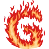 Эмодзи BLAZE ON!