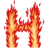 Эмодзи BLAZE ON!