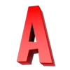 Красный шрифт