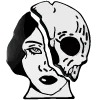 Эмодзи b&w random