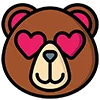 Эмодзи Bear Emoji