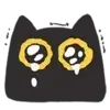 Эмодзи Black Cat