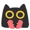 Эмодзи Black Cat