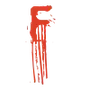 Эмодзи Blood Font