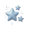 Эмодзи Blue bow