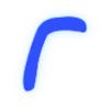 Эмодзи Blue font