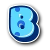 Эмодзи Blue font