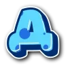 Эмодзи Blue font