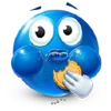 Blue Emoji