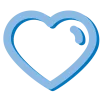 Blue font