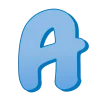 Эмодзи Blue font