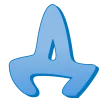 Эмодзи Blue font