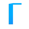 Эмодзи BLUE FONT