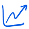 Blue doodles font