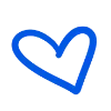 Эмодзи Blue doodles font