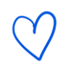 Эмодзи Blue doodles font