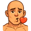 Эмодзи Лысый