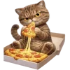 Эмодзи Brown cat