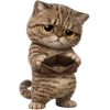 Эмодзи Brown cat