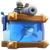 Эмодзи Clash Royale tower skins
