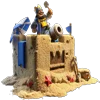 Эмодзи Clash Royale tower skins