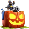 Эмодзи Clash Royale tower skins