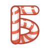 Эмодзи Candy alphabet