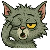 Эмодзи Cat Rick