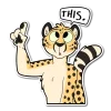 Эмодзи Cheetah