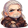 Chibi anime The Witcher