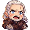 Эмодзи Chibi anime The Witcher
