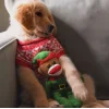 Эмодзи Christmas golden retriever