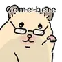 Эмодзи Close up Hamster