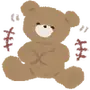 Эмодзи 𝗖𝘂𝘁𝗲 𝗕𝗲𝗮𝗿 𝗙𝗹𝘂𝗳𝗳𝘆