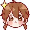 Эмодзи Cute Girl