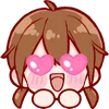 Эмодзи Cute Girl