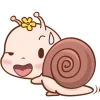 Эмодзи Малыш Улиточка