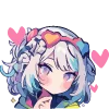 Эмодзи Cute girl