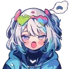 Эмодзи Cute girl