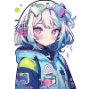 Эмодзи Cute girl