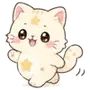 Эмодзи Cute cat funny daily