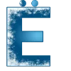 Эмодзи Зимний шрифт