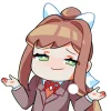 Эмодзи Doki Doki Literature Club