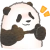 Эмодзи Ежедневная панда