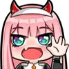 Эмодзи Zero Two