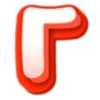 Эмодзи Красный шрифт